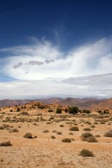 Maroc, Tafraout, vallée