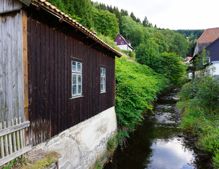 Blick auf den Grumbach in Wildemann