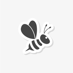 Bumble bee sticker