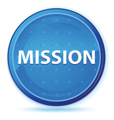 Mission midnight blue prime round button