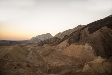 Yehuda mountains and the Dead Sea