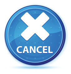 Cancel midnight blue prime round button