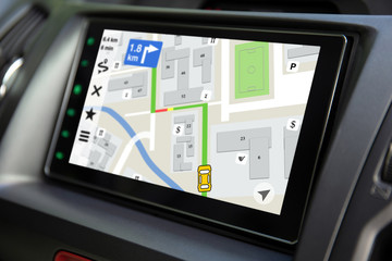 touch multimedia system with application navigation on the screen