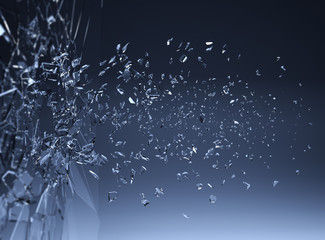 Broken glass