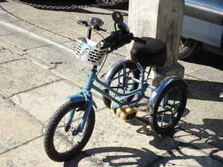 Naklejka premium Holy bicycle.