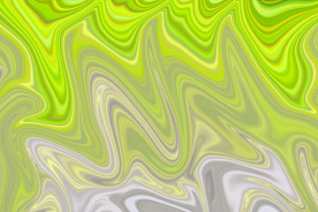 Texture 3d yellow with a marble pattern. Background for packing with a fashionable pattern of waves and strips, beautiful wallpaper in a modern style.