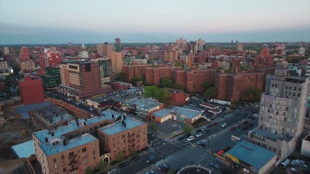 Aerial of Flushing, Queens