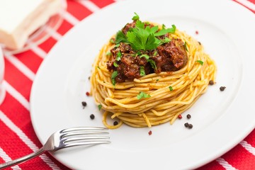 Spaghetti and Meatball