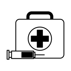 medical kit first aid syringe equipment