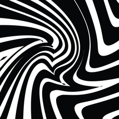 Abstract Vector Background of Waves