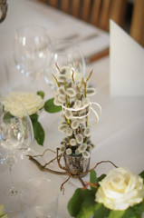 wedding table decoration