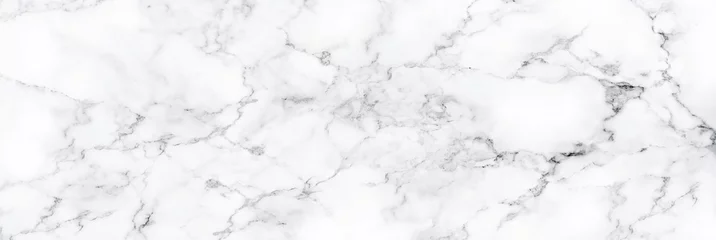 Printed kitchen splashbacks Marble Natural White marble texture for skin tile wallpaper luxurious background, for design art work. Stone ceramic art wall interiors backdrop design. Marble with high resolution