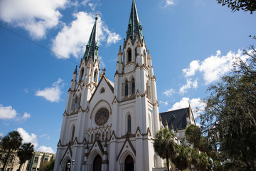 The historic district of Savannah, Georgia, United States