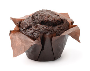 Fresh chocolate muffin