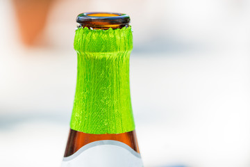 Bier Flasche Hals