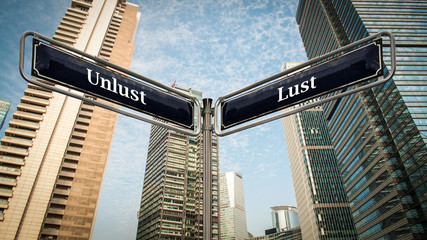 Naklejka premium Schild 351 - Lust