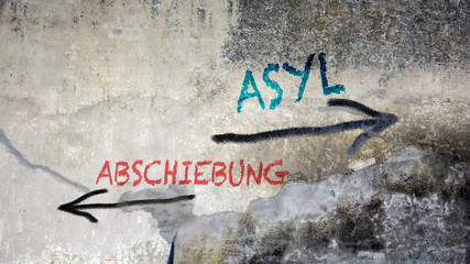 Schild 391 - Asyl