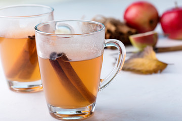 Apple cider rum punch