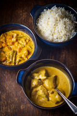 Lamb Rogan Josh Vegetable Korma