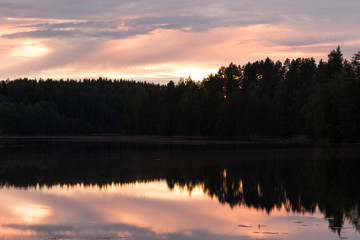 Obraz premium Just after sunset