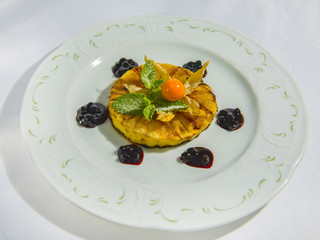 Grilled Pineapple Dessert 