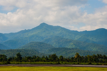 Landscape in Lombok Indonesia