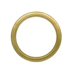 Golden frame for paintings, mirrors or photo