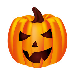 halloween party pumpkin character