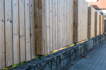 Fototapeta premium Bretterzaun
