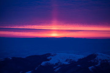 Obraz premium Colorful sunrise