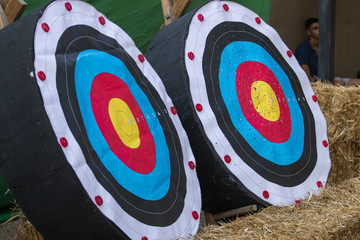 Medieval archery targets