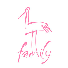 family bird template