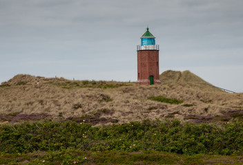 Fototapeta na wymiar Leuchtturm Sylt