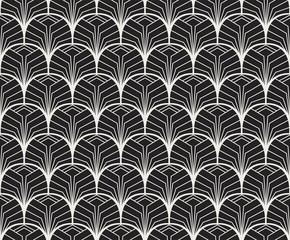 Seamless Art Deco Pattern. Vintage minimalistic background. Abstract Luxury Illustration.