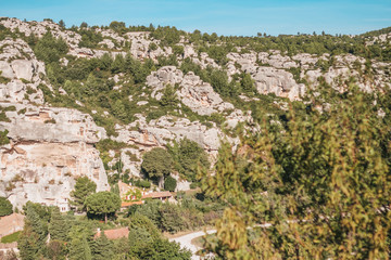 Fototapeta na wymiar Roads in Provence - Travel