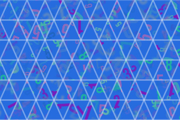 Background abstract triangle strip, pattern of geometric for design. Effect, graphic, repeat & digital.