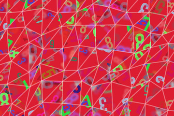 Abstract triangle strip illustrations background. Messy, wallpaper, artwork & digital.