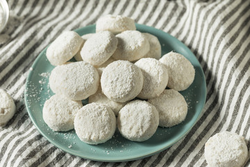 Homemade White Mexican Wedding Cookies