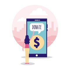 volunteers help work