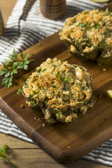 Homemade Stuffed Baked Artichokes