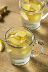 Homemade Fresh Ginger Tea