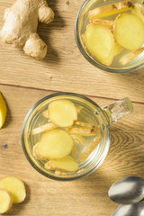 Homemade Fresh Ginger Tea