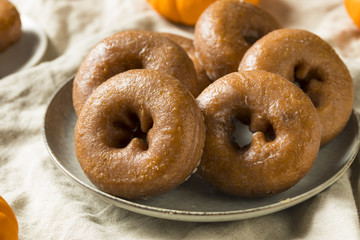 Homemade Pumpkin Spice Donuts