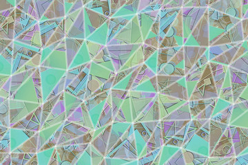 Triangle strip illustrations background abstract, pattern of geometric texture. Details, colorful, cover & wallpaper.