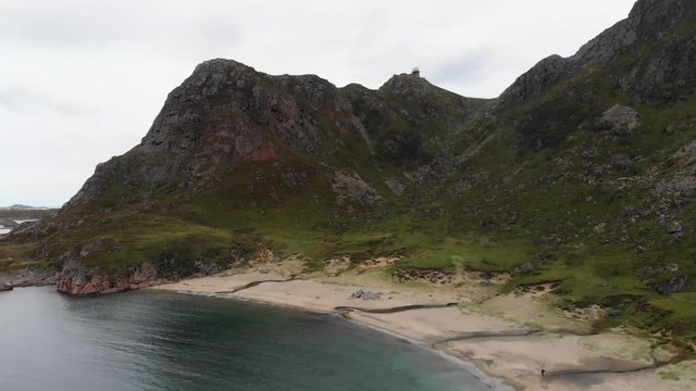 Melkarst&radic;&prod;a beach near a fishing village, St&radic;&prod;, located on the northern tip of the island of Lang&radic;&prod;ya, along the Gavlfjorden in the Vester&radic;&bull;len archipelago.