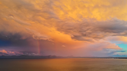 Regenbogen über Mallorca