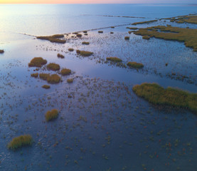 Nordsee. Vogelperspektive.