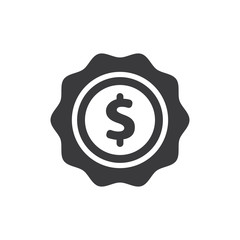 Price label vector icon