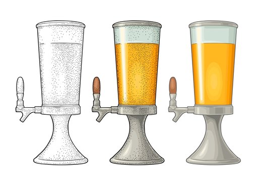 Beer Tower Isolated Stock Photos - Free & Royalty-Free Stock