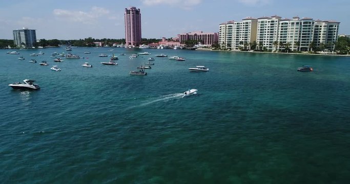 Aerial Footage of Boca Raton, Florida